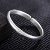 【四叶之灵】子佩集S999银手工手镯原创设计【55061123】2407 商品缩略图1