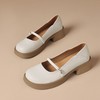 ZHR则则玛丽珍单鞋2024夏季软底轻便一脚蹬裙子温柔平底法式皮鞋 商品缩略图9