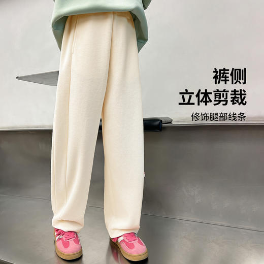 【清仓捡漏】【160 165】【LAVI】女童春秋款休闲针织阔腿裤裤子 商品图3