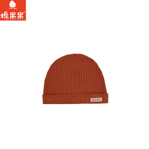 棉果果秋季新品婴儿保暖柔软男童女童新生儿出生帽子M304400224519 商品图0