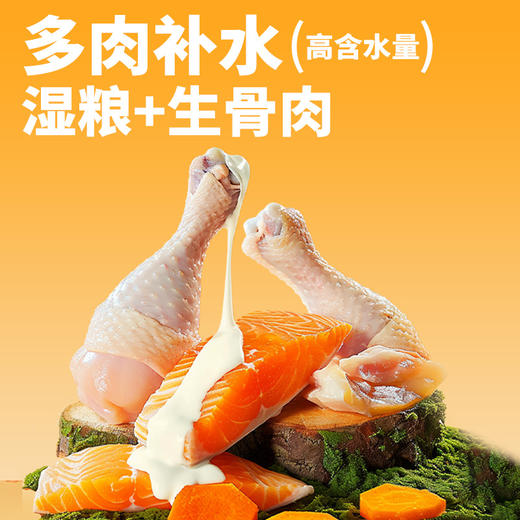 冒险与它全价生骨肉主食餐包60g猫饭增肥猫咪软罐头猫零食一箱280包 商品图4