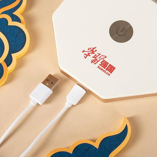 学习强国风华似锦川剧非遗旋转折叠夜灯 商品图2