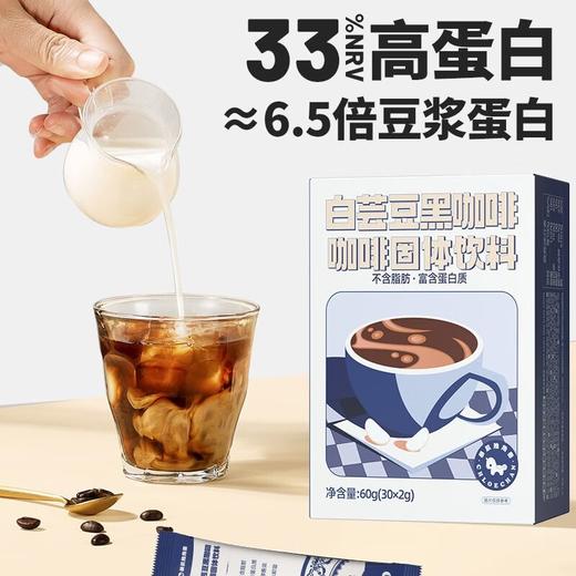 暴肌独角兽 白芸豆黑咖啡咖啡固体饮料 20g/盒 商品图1