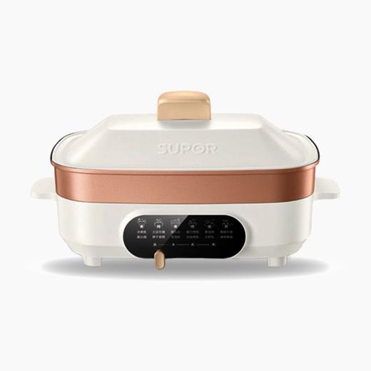 苏泊尔电火锅料家用理锅煎烤机方形烤盘 85MM加深多功能JD3424D08 商品图0