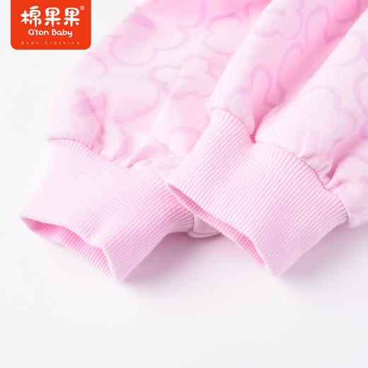 棉果果春秋新品女童针织印花连衣裙M122700223062 商品图3