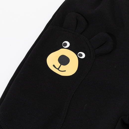 贝贝怡男童裤子24秋装柔顺舒适休闲童趣婴幼宝宝长裤ZB3DK033 商品图8