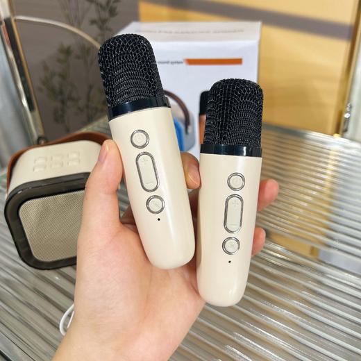 【家庭KTV音响话筒一体机】无线麦克风*2➕蓝牙音箱，嗨翻天❗❗沉浸式纯享版K歌音响 清晰无杂音 商品图7