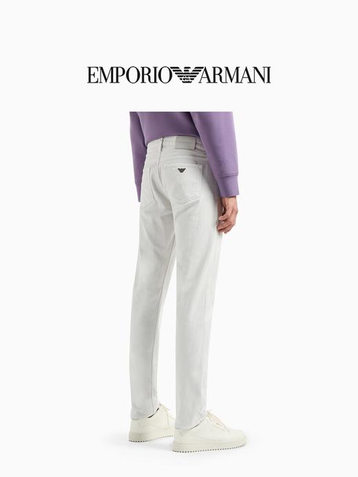 E ARMANI 便服裤男  3D1J751N4RZ-0646 牛仔白色. 商品图2