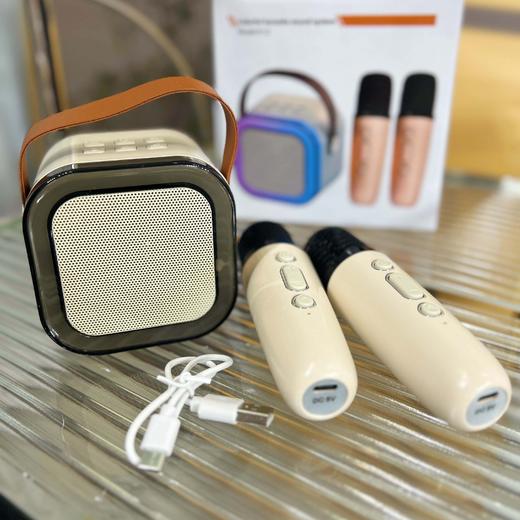 【家庭KTV音响话筒一体机】无线麦克风*2➕蓝牙音箱，嗨翻天❗❗沉浸式纯享版K歌音响 清晰无杂音 商品图6