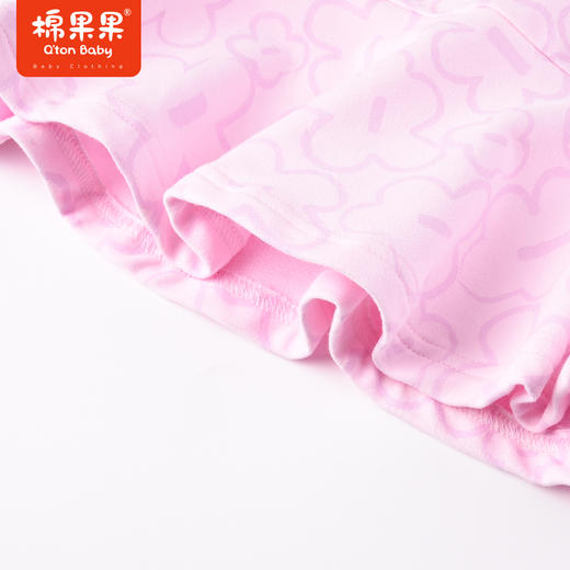 棉果果春秋新品女童针织印花连衣裙M122700223062 商品图4