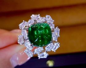 5.75ct 祖母绿戒指
