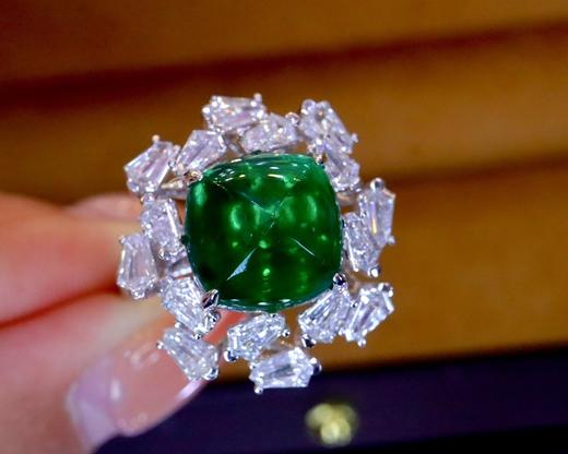 5.75ct 祖母绿戒指 商品图0
