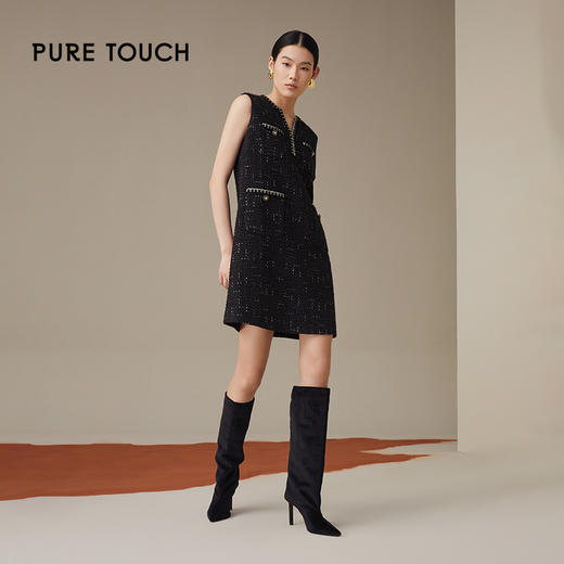 pure touch女士小香风连衣裙1349243353 商品图0