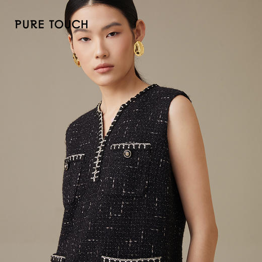 pure touch女士小香风连衣裙1349243353 商品图3