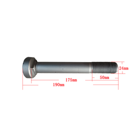 挂车导向臂螺栓φ24φ30空气悬挂销 空悬支架六角头螺栓MH包邮