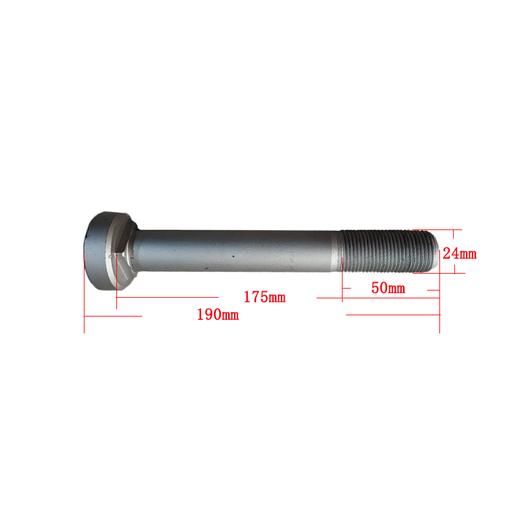 挂车导向臂螺栓φ24φ30空气悬挂销 空悬支架六角头螺栓MH包邮 商品图0