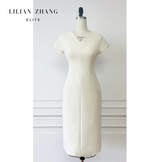 E—定制—「法式复古」——“经典永恒”——Lady挚爱、花苞领连衣裙 2401104 商品图0