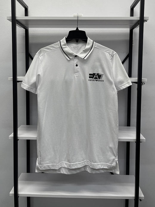 EMPORIO ARMANI/EA 阿玛尼 男士夏季棉混纺LOGO印花短袖POLO衫 商品图0
