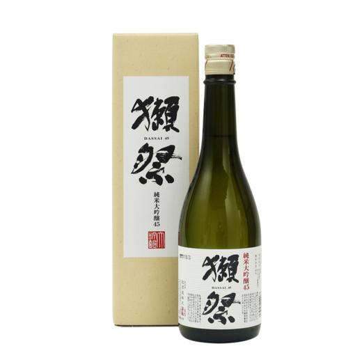 DASSAI 獭祭 纯米大吟酿 四割五分 720ml/1800ml【纸盒装】多规格 商品图0