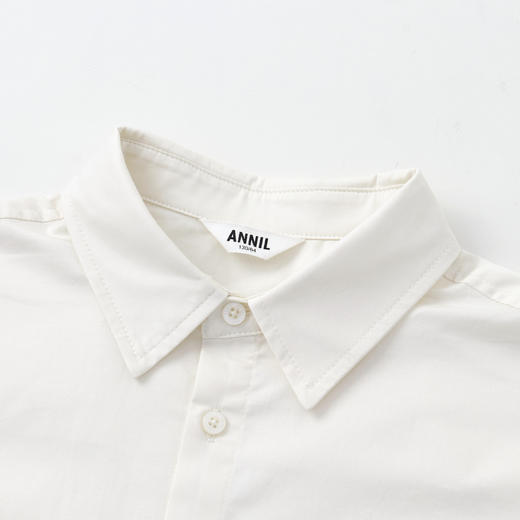 男童简约休闲衬衫宽松上衣新款安奈儿童装实体店同款AB431547 商品图4