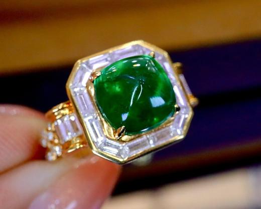 3.30ct 祖母绿戒指 商品图0