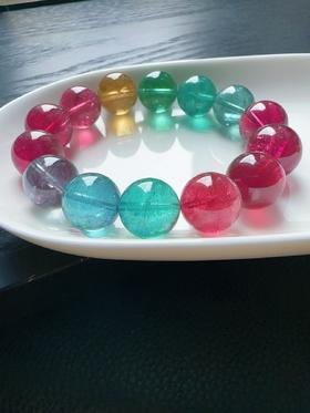 66.9g 14mm 碧玺手链