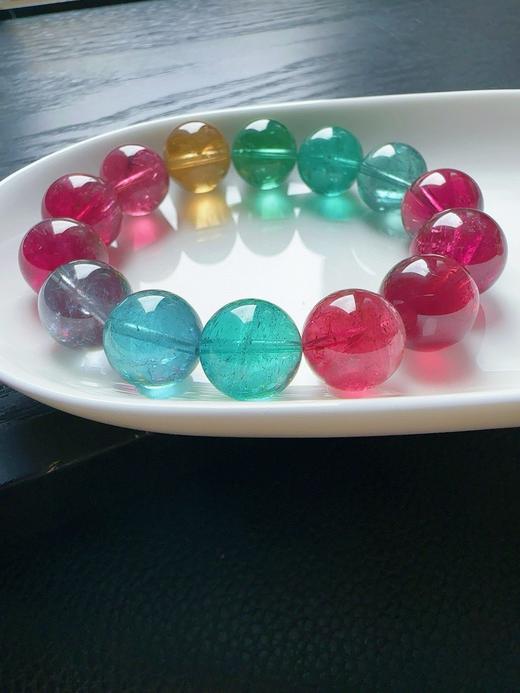 66.9g 14mm 碧玺手链 商品图0