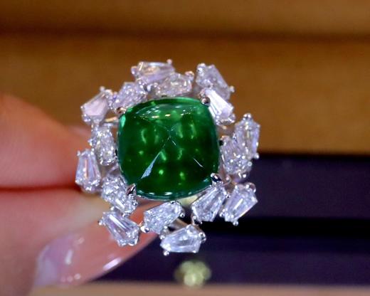 5.75ct 祖母绿戒指 商品图3