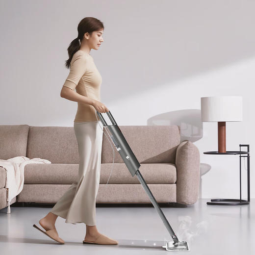 【小家电】米技生活（Miji Home）蒸汽拖把防干烧保护大容量水箱 SM-P1010 HF 商品图1