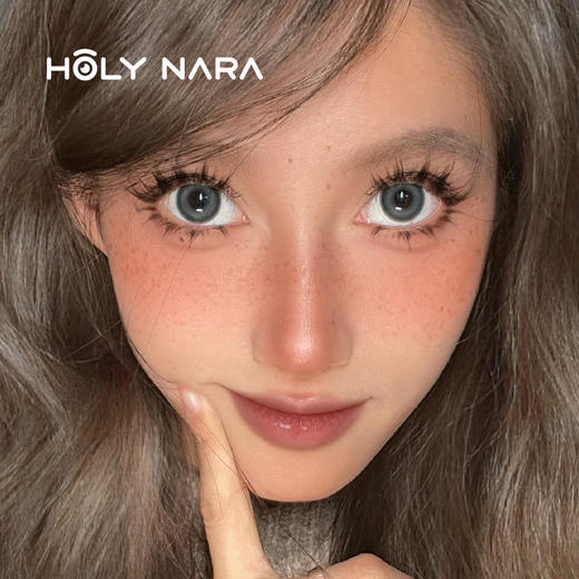 【月抛】Holy Nara 遇见棕/灰 直径：14.2mm 含水42%（月抛1片/盒 不同度数请拍两盒） 商品图3