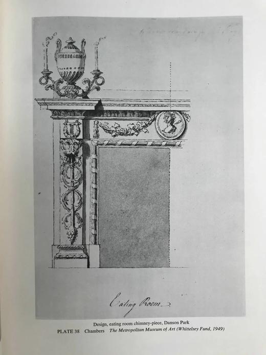 英国建筑，装饰，雕塑与风景园林手稿图集 263幅插图 精装大16开 商品图11