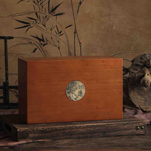 竹石图【竹盒.2瓷】168元1套.整箱8套 商品图1