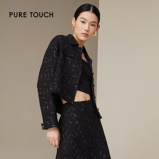 pure touch女士小香风短外套1344243352 商品图3