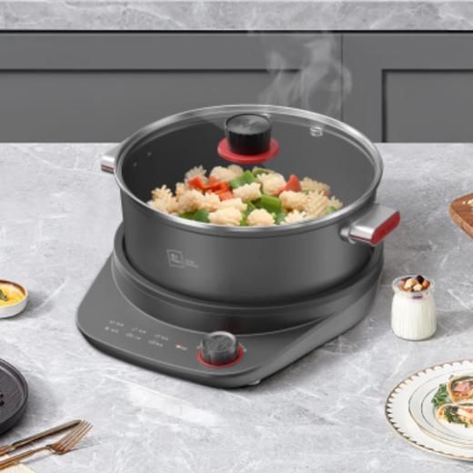 【小家电】米技（MIJI）米技（Miji Home）米技生活多功能锅家用电火锅 EMP-L6041 灰色 HF 商品图1