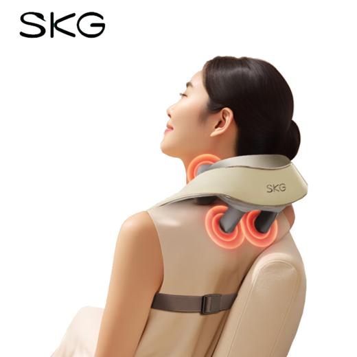 母亲节礼物SKG颈椎按摩器肩颈按摩仪腰部背部肩膀斜方肌脖子H5 豪华款 商品图0