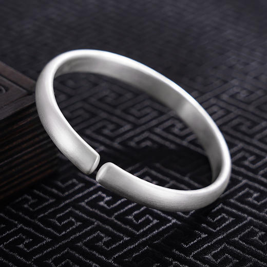 【花海潮生】子佩集S999银手工手镯原创设计【55061204】2407 商品图2