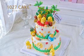 1027CAKE | 双层 小奶龙蛋糕