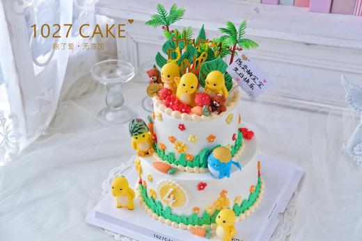 1027CAKE | 双层 小奶龙蛋糕 商品图0