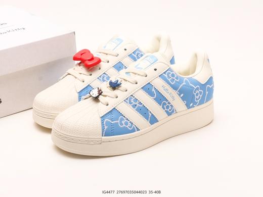 阿迪达斯Hello Kitty x Adidas Originals Superstar XLG休闲运动板鞋IG4477女鞋 商品图8