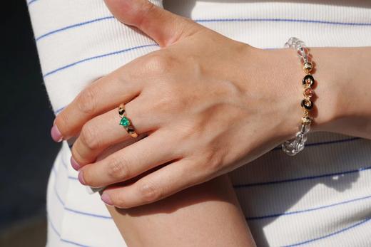 绿色爱心系列·戒指 商品图4