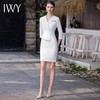 IWY/气质医美工作服女七分袖假两件西装连衣裙高级修身美容院服装Q528 商品缩略图3