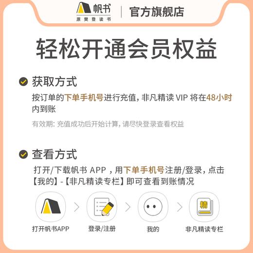 帆书三大听书会期年卡 商品图5