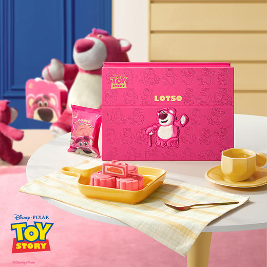 【雅韵中秋】迪士尼- 迪士尼皮克斯草莓熊月饼礼盒480g 商品图3