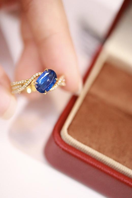 1.52ct 蓝宝石戒指 商品图7