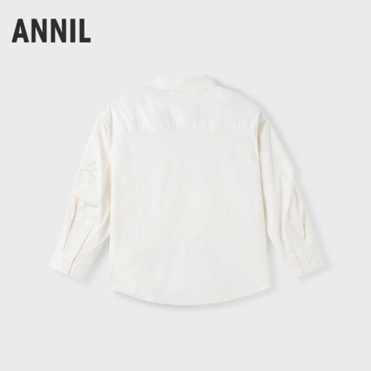 男童简约休闲衬衫宽松上衣新款安奈儿童装实体店同款AB431547 商品图1