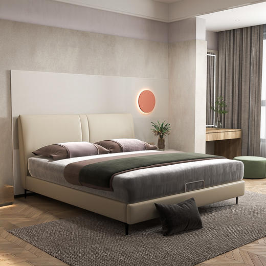 顾家家居整装 现代简约 布艺软床 KZ.B5026-似流年 商品图1