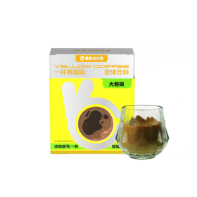 暴肌独角兽 一杯黄咖啡固体饮料 30g/盒