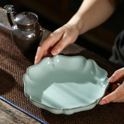 问鼎官窑庚子宋青葵心壶承（缺货） 商品图1