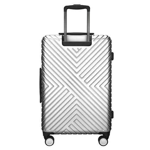 Diplomat外交官行李箱24英寸轻盈旅行密码箱 亮银色 TC-6113-1 商品图2