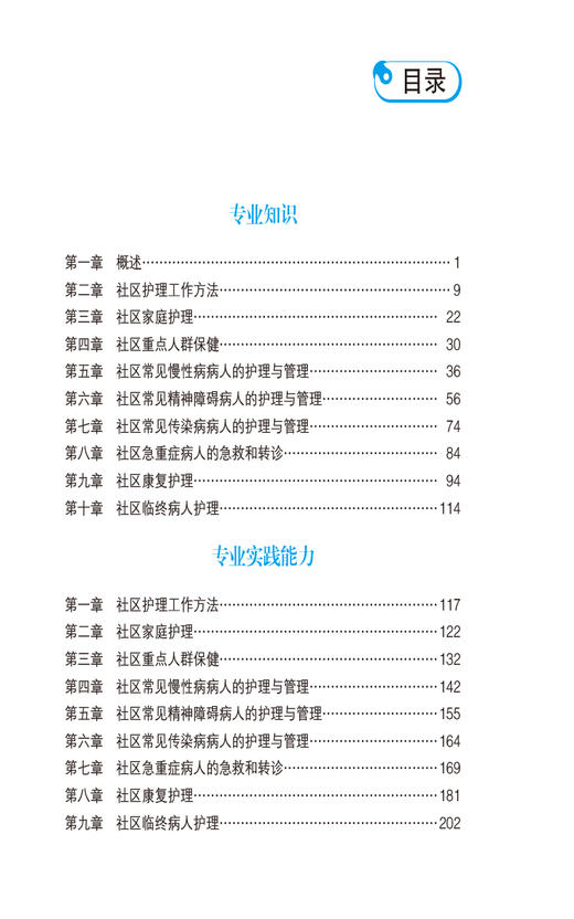 2025护考应急包社区护理学中级备考专业知识与专业实践能力拿分考点随身记  夏桂新 杨晓燕 主编中国医药科技出版社9787521447835 商品图2